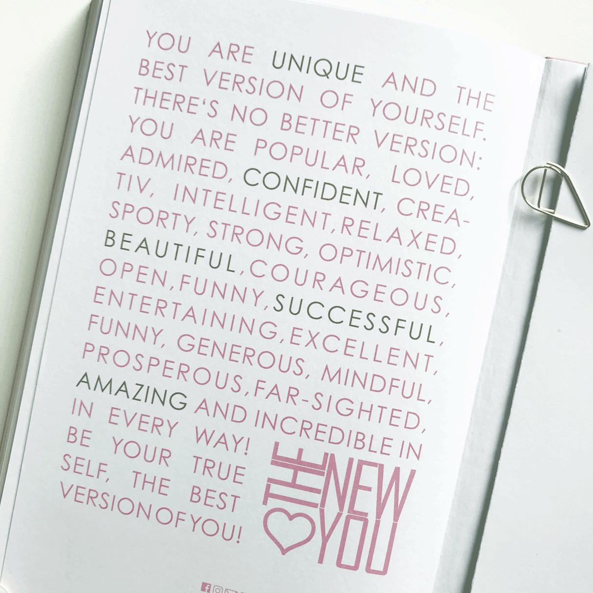 THE NEW YOU [ENGLISH] - Create the life you love